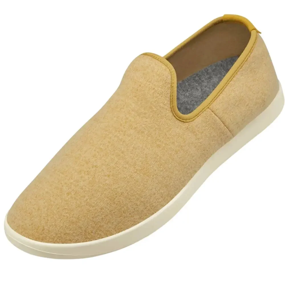 AllBirds Mens Wool Lounger Casual Sneakers Size 10 EU 42.5 Yellow Slip On NIB
